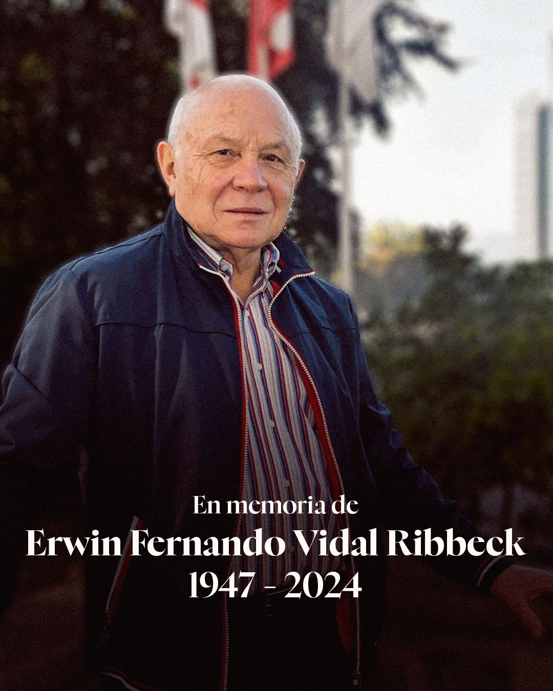 Erwin Vidal Ribbeck   1947-2024