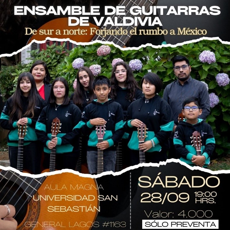 Se realizará concierto benéfico para estudiantes del elenco ensamble de guitarras